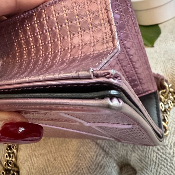 Small Dior Diorama in metallic pink *PRICE is FIRM - Picture 13 of 16